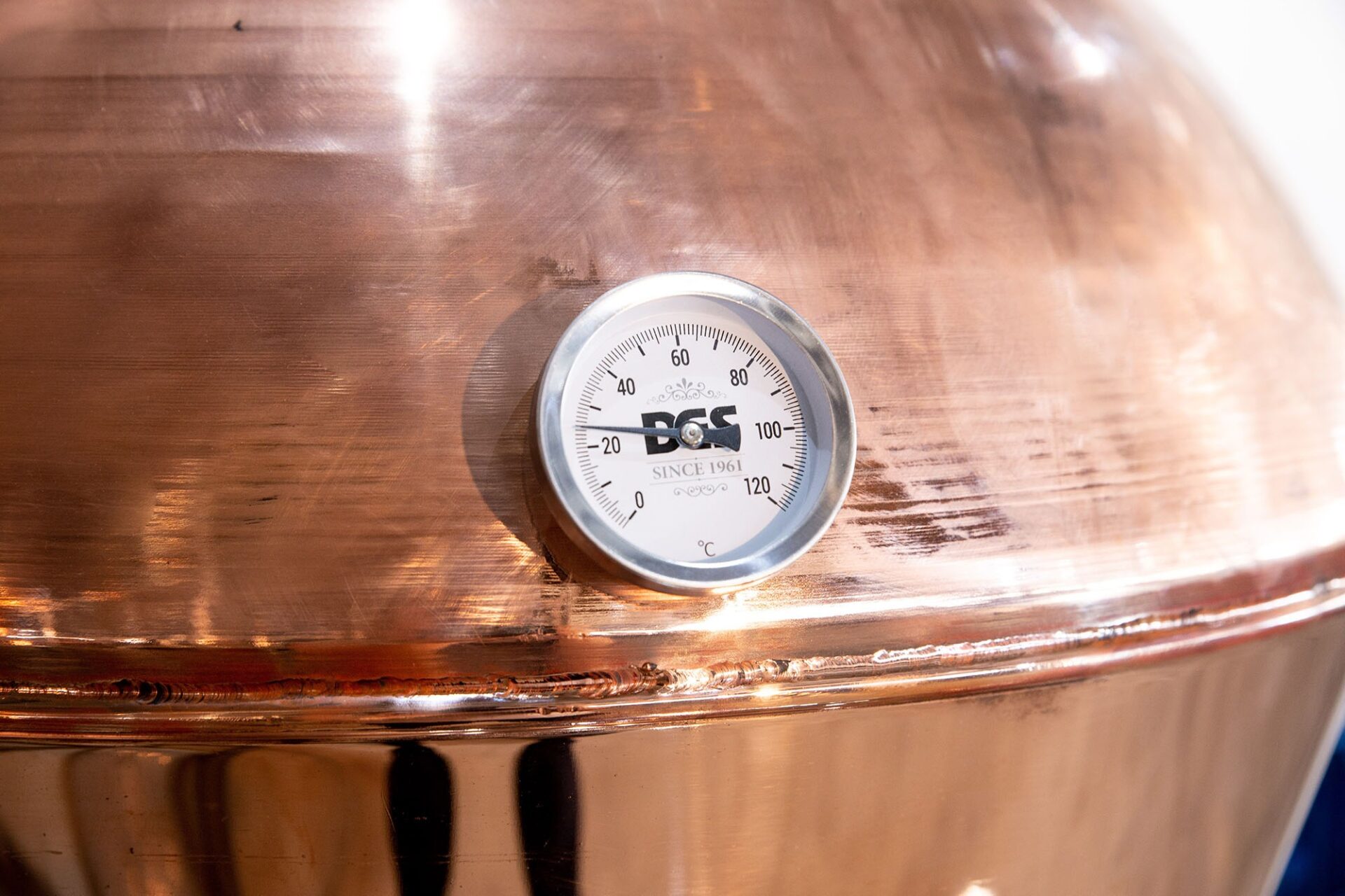 Сръбски меден казан за ракия 350 литра DES, Миксер с електромотор, Охладител PH-30 Premium, Изпускателен кран за джибри - Image 6