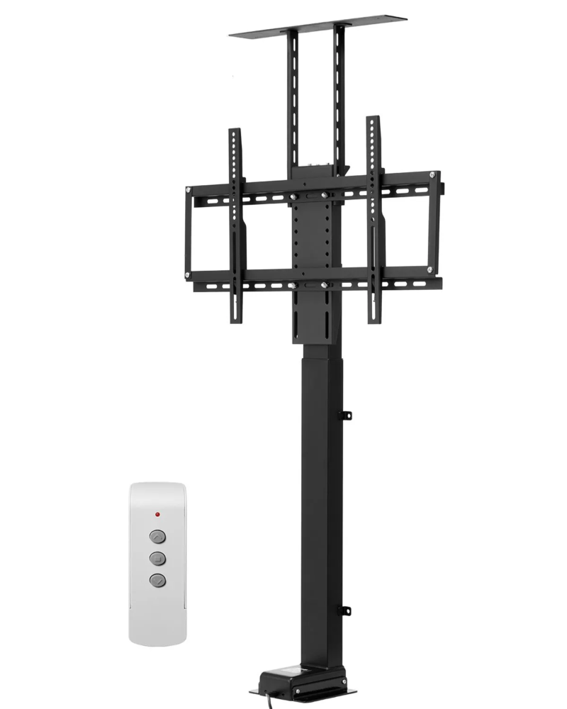 Електрическа стойка за телевизор Vevor OK888-DS730, Регулируема височина с ход до 99 см, Подходяща за 32-70 инча - Image 7