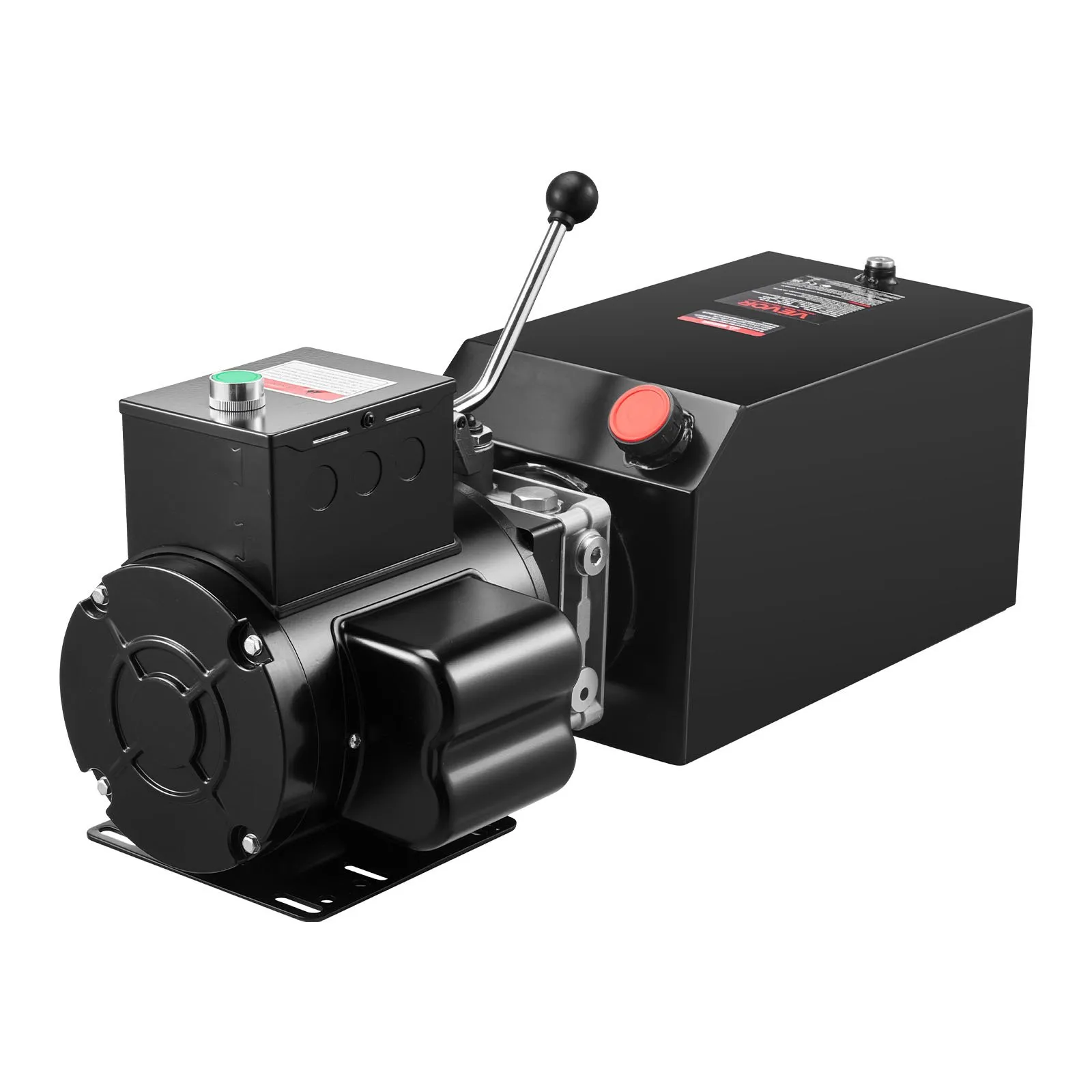 Хидравлична помпа за подемници и ремаркета Vevor TDAC220V-2.2KW-D-14L, Резервоар 14 литра, 22 MPa, Дебит 6.3 L/min - Image 8