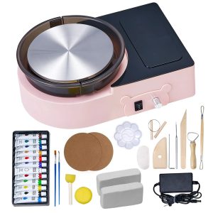 Детско грънчарско колело Vevor YTMN-04 с аксесоари