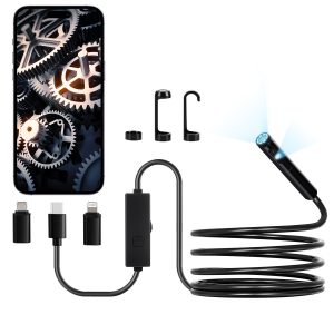 Ендоскоп за телефон VEVOR SM7 съвместим с Андроид и IOS на ТОП ЦЕНА