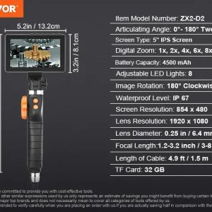 imgi 52 endoscope camera a100 1.11 m