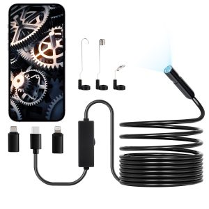 Ендоскоп за телефон VEVOR SM73 и Директна връзка с iPhone и Android за авто и ВиК диагностика