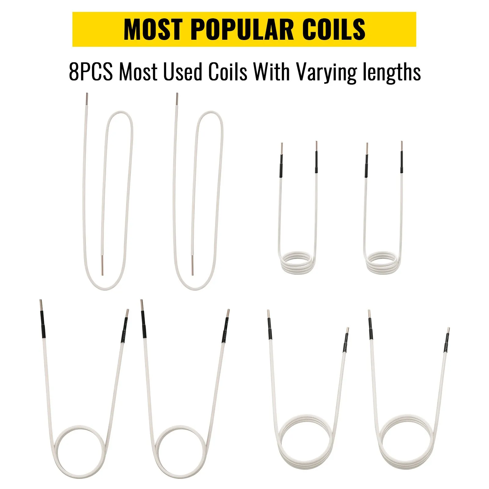 Комплект Намотки за индукционен нагревател Vevor 8PC71LL, 8 броя - Image 2