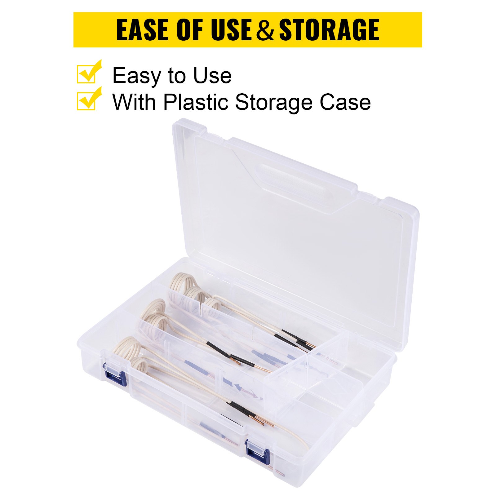 Комплект Намотки за индукционен нагревател Vevor 71DD, 8 броя, Различни диаметри, Висока гъвкавост и дълъг живот - Image 4