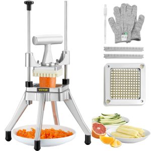 Ръчна картофорезачка и зеленчукорезачка VEVOR QTJ-J002 Подходящ за картофи, моркови, краставици, домати и гъби