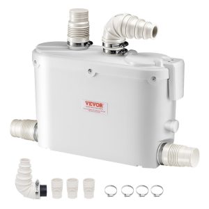 Помпа за отпадни води с мелачка VEVOR 500W за тоалетна, душ, мивка и пералня
