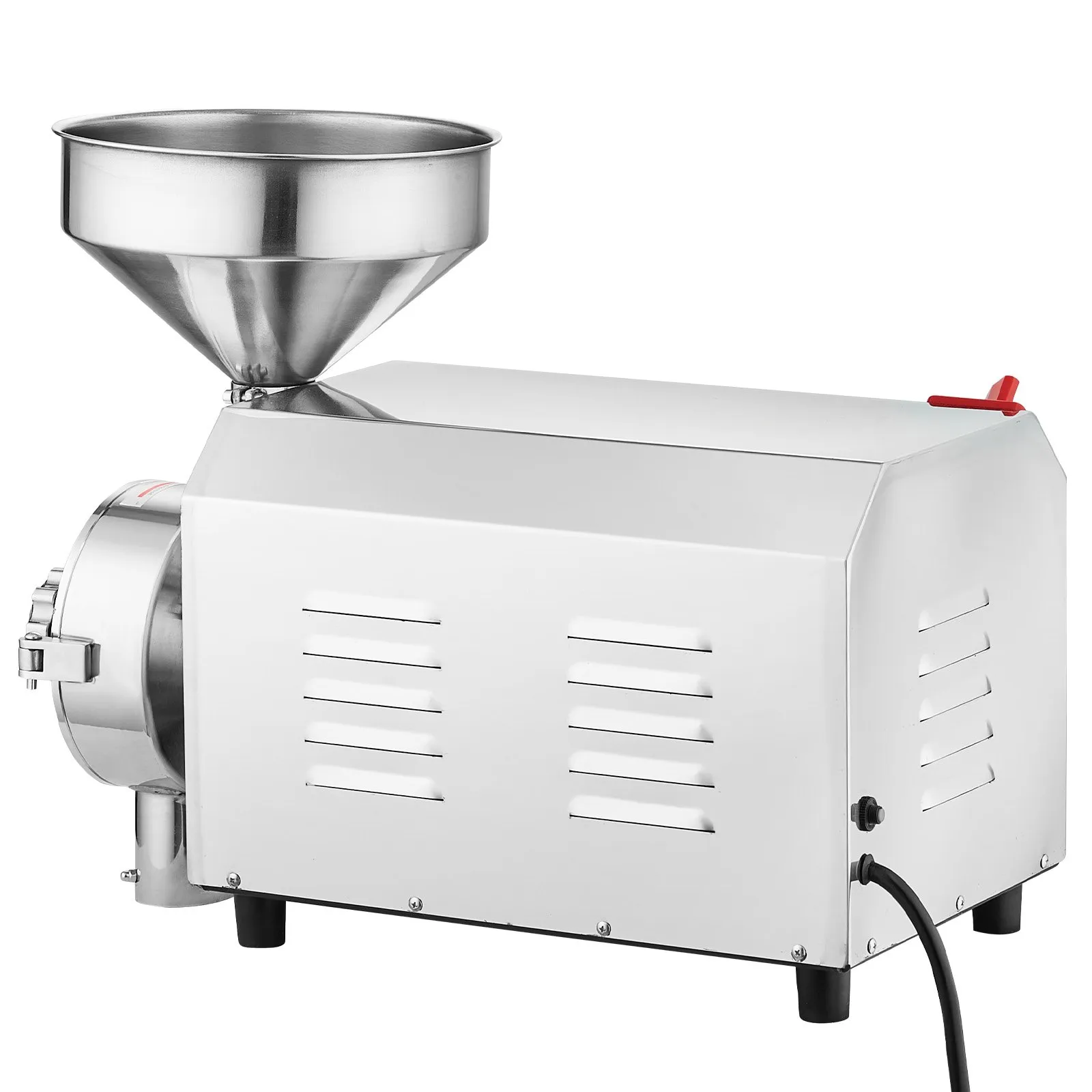 Професионална електрическа мелница за подправки Vevor 2200W, Производителност 50 кг/ч, Финост 0 до 50 - Image 8