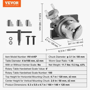 us YXZTLS4C100MYBJD9V0 original img v3 rotary table f6