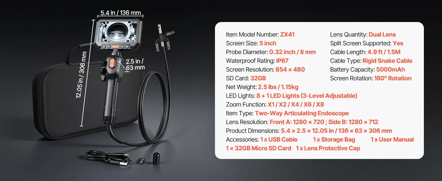 imgi 73 endoscope camera a100 1.11
