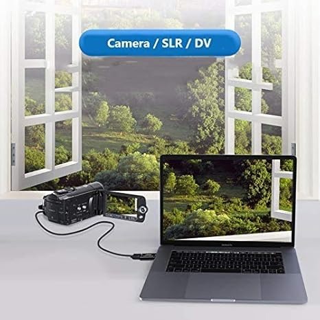 HDMI към USB адаптер за запис на видео Jiafen R12, HDMI входяща резолюция до 4K, Максимална резолюция на записа 1920 х 1080 при 30 fps - Image 5