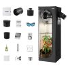 Комплект гроубокс VEVOR ORGTK6060180 с LED лампа и вентилация, 60 x 60 x 180 cm