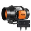 Канален вентилатор VEVOR GX-06-150 с контролер