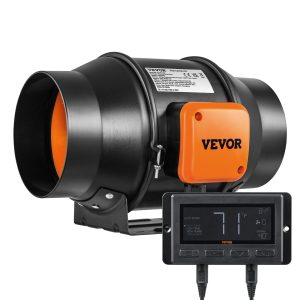 Канален вентилатор VEVOR GX-06-150 с контролер