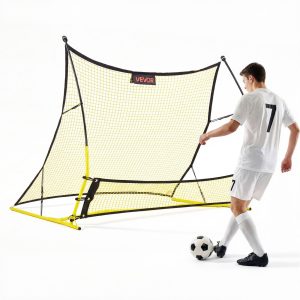 Двустранна тренировъчна мрежа за футбол VEVOR SCR001 с размери 183 x 108.5 x 141 cm