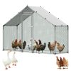 Метален кокошарник VEVOR CRCO301 3 x 1 м с покрив