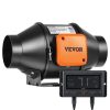 Канален вентилатор VEVOR GX-04-100-1 с контролер