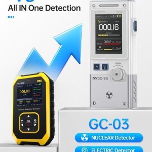 Гайгеров брояч FNIRSI GC-03, 3 в 1, Детектор за ядрена радиация, Електрическо и магнитно поле - Image 4