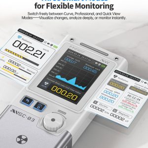 Гайгеров брояч FNIRSI GC-03, 3 в 1, Детектор за ядрена радиация, Електрическо и магнитно поле - Image 5