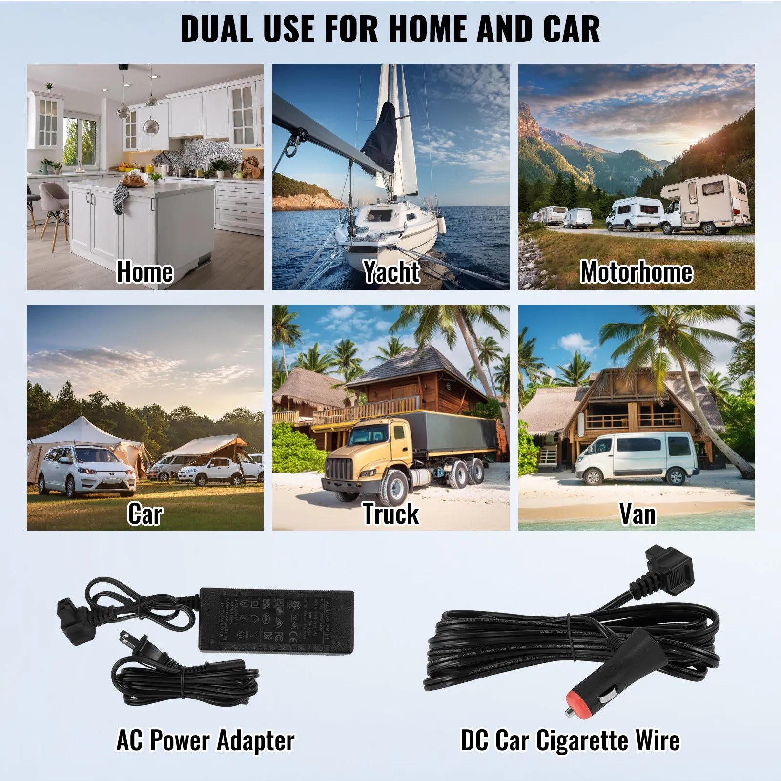 Хладилник за кола Vevor C75, Обем 70 литра, Захранване 12V 24V и 220V, Bluetooth управление - Image 6