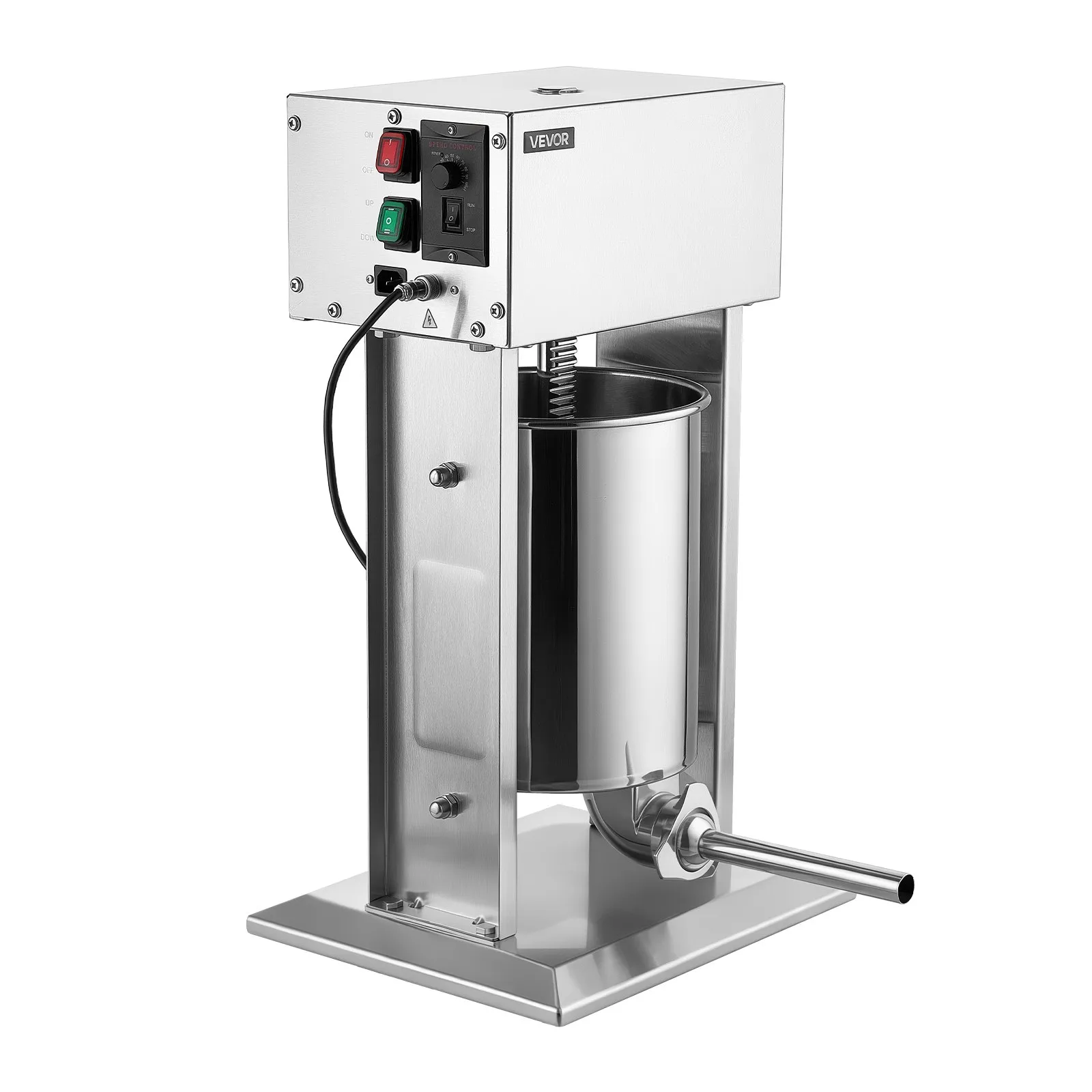 Пълначка за месо на ток Vevor SYS-10L/E, Капацитет 10 литра, Мощност 200 W, Безстепенно регулиране на скоростта - Image 10
